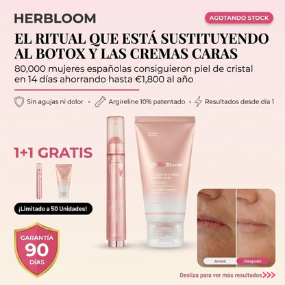 HerBloom™ El Nuevo Ritual Coreano | Resultados Nivel Botox en Casa