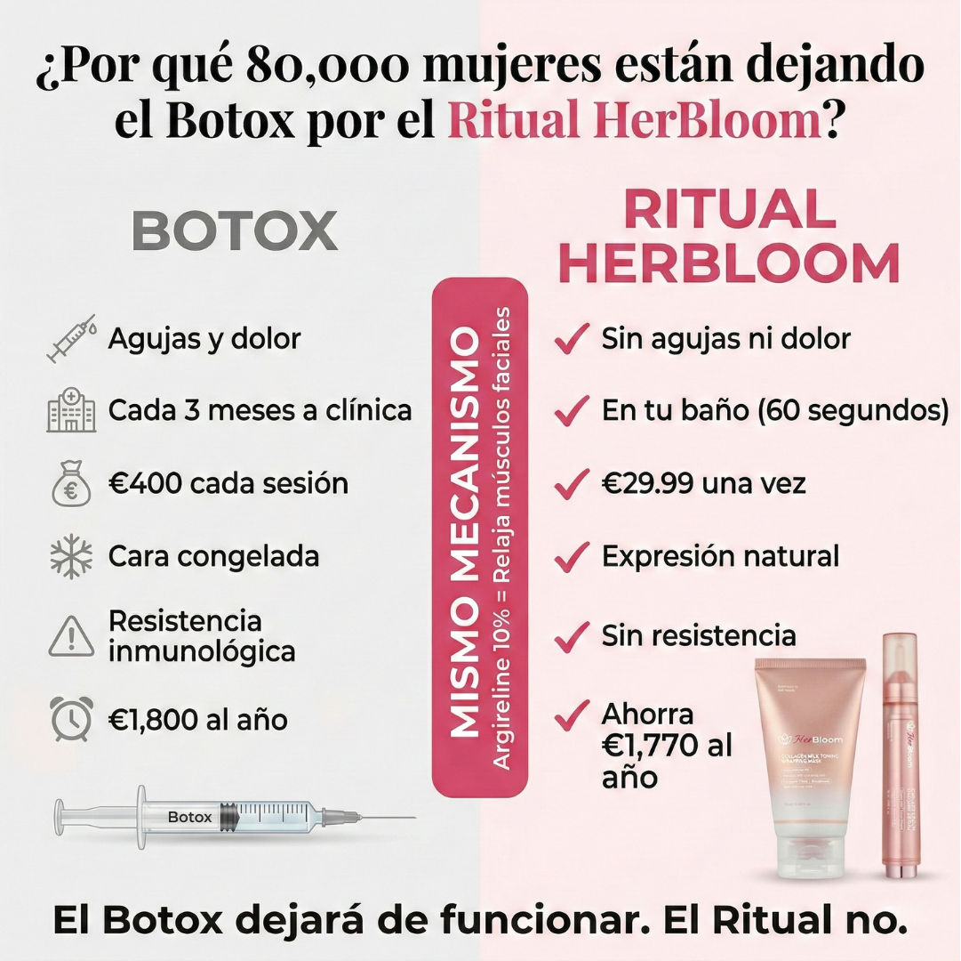 HerBloom™ El Nuevo Ritual Coreano | Resultados Nivel Botox en Casa