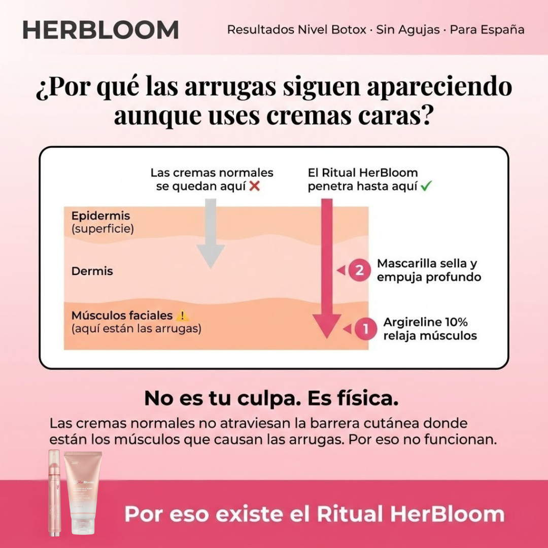 HerBloom™ El Nuevo Ritual Coreano | Resultados Nivel Botox en Casa